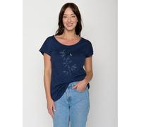 GREENBOMB Dickybird Cool - Lässiges T-Shirt aus Bio-Baumwolle / hochwertiger Print / GOTS / Fair & Vegan Blau (Marineblau) S