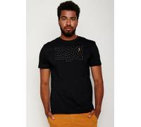 GREENBOMB Lifestyle Boulderer Guide - Sportliches T-Shirt aus Bio-Baumwolle / hochwertiger Print / GOTS / Fair & Vegan Schwarz (Schwarz) M