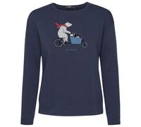 GreenBomb - Women's Bike Cargo Bear Canty Pullover Cotton - Pullover, Gr. S, blau (Navy)