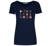 GreenBomb - Women's Bike Strawberry Loves T-Shirt - T-Shirt, Gr. XS, blau (Navy)