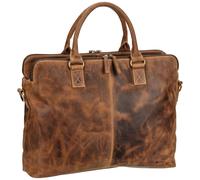 Greenburry Aktentasche Vintage Sattelbraun