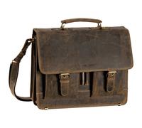 Greenburry Aktentasche Vintage Sattelbraun Herren