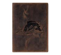 Greenburry Vintage Dokumenten Etui Leder 12 cm braun