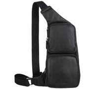 Greenburry Vintage 1543 Bodybag in Schwarz (5.7 Liter), Sling Bag