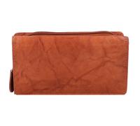 Greenburry Basic Geldbörse RFID Leder 14 cm cognac Damen