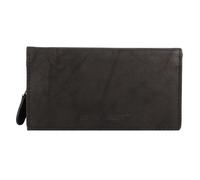 Greenburry Basic Geldbörse RFID Leder 14 cm black (1885-20) schwarz