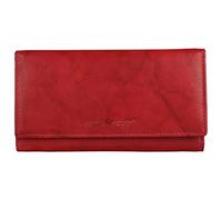 Greenburry Basic Geldbörse RFID Leder 17 cm red