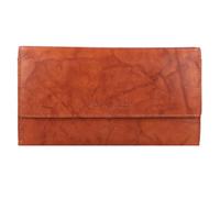 Greenburry Basic Geldbörse RFID Leder 19 cm braun