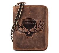 Greenburry Biker Geldbörse brown Herren