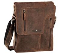 Greenburry Bodybag Vintage Revolver Bag Sattelbraun Herren