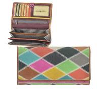 Greenburry Candy Shop Bunte Damen Leder Geldbörse Portmonee Geldbeutel Portemonnaie 862-99-ZZ