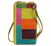 Greenburry Candy Shop Leder Handy Smartphone Umhängetasche bunte Geldbörse 873-77