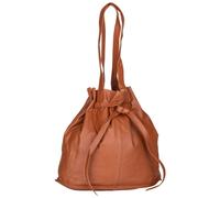 Greenburry Nappa Beuteltasche Leder 37 cm braun