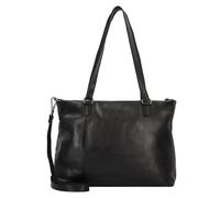 Greenburry Colombiana Shopper Tasche Leder 37 cm schwarz
