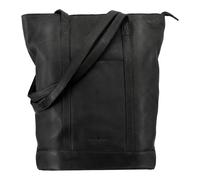 Greenburry Colombiana Schultertasche Leder 30 cm schwarz