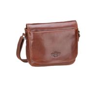 Greenburry Vintage Umhängetasche Leder 26 cm braun