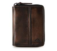 Greenburry Destressed Damengeldbörse teak brown Damen