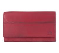 Greenburry Destressed Geldbörse RFID Schutz Leder 18.5 cm rot