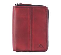 GREENBURRY Destressed RV-Wallet RFID Deep Red