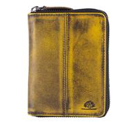 GREENBURRY Destressed RV-Wallet RFID Dirty Yellow