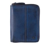 GREENBURRY Destressed RV-Wallet RFID Navy Blue