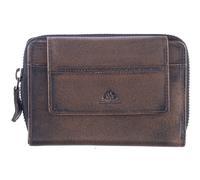 GREENBURRY Destressed RV-Wallet RFID Teak Brown