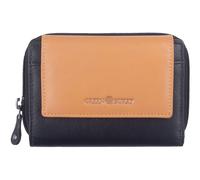 Greenburry Nappa Damengeldbörse black-tan Damen
