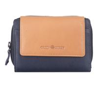 GREENBURRY Duett RV-Wallet RFID Navyblue / Tan