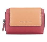 Greenburry Nappa Geldbörse RFID Schutz Leder 14 cm rot