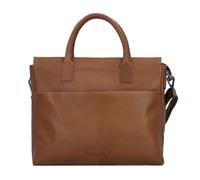 Greenburry Fiorentina Aktentasche Leder 34 cm Laptopfach braun