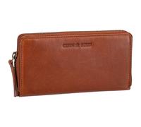 Greenburry Colombiana Geldbörse RFID Schutz Leder 20 cm braun