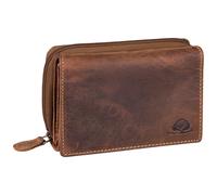 Greenburry Geldbörse Vintage 1607 RV RFID Brown Damen