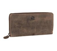 Greenburry Geldbörse Vintage RV-Damenbörse Sattelbraun Damen