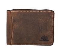 Greenburry Vintage 1666 RV-Scheintasche in Sattelbraun (0.2 Liter), Geldbörse