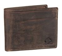 Geldbörse Herren, Greenburry, Leder, Scheintasche, braun