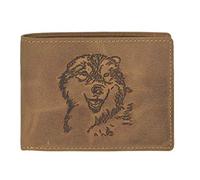 Greenburry Geldbörse Wolf Lederbörse Wulf Geldbeutel