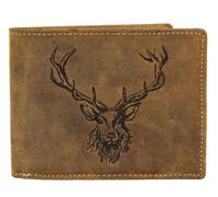 greenburry - Green Burry Scheintasche Animal Collection HG echt Leder sattelbraun Braun