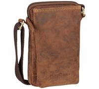 Greenburry Handytasche Vintage Mobil-Shoulderbag 1553 13 x 5 x 22 cm Sattelbraun