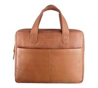 Greenburry Fiorentina Aktentasche Leder 37 cm Laptopfach braun