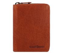 Greenburry House of Norway Geldbörse RFID Schutz Leder 10.5 cm braun
