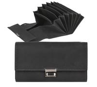 Greenburry Vintage Kellnerbörse Leder 18 cm black