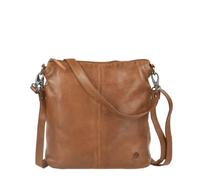 Greenburry Leder Beuteltasche Damen Umhängetasche Torro Lavado braun 32x31cm