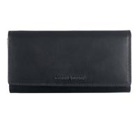 Greenburry Leder Geldbörse Fiorentina Long Ladies Wallet RFID Black schwarz