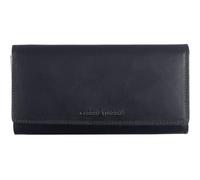 Greenburry Leder Geldbörse Fiorentina Long Wallet RFID Black schwarz