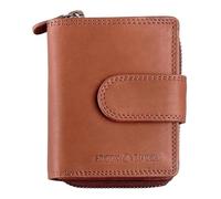 Greenburry Leder Geldbörse Fiorentina RV Wallet RFID Tan braun