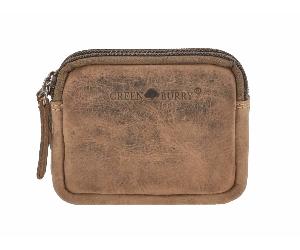 GreenBurry Leder Schlüsselgürtel Tasche "Vintage" 1688-25
