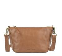 Greenburry Leder Umhängetasche Pouchbag Damen Colombiana nougat braun 31x17cm