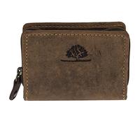 Greenburry Vintage Münzbörse Leder 7 cm brown (1683-25)