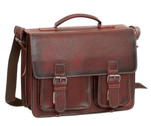 GREENBURRY Lehrertasche Nuvamo, Farbe: weinrot