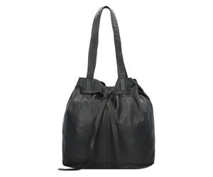 Greenburry Nappa Beuteltasche Leder 37 cm schwarz